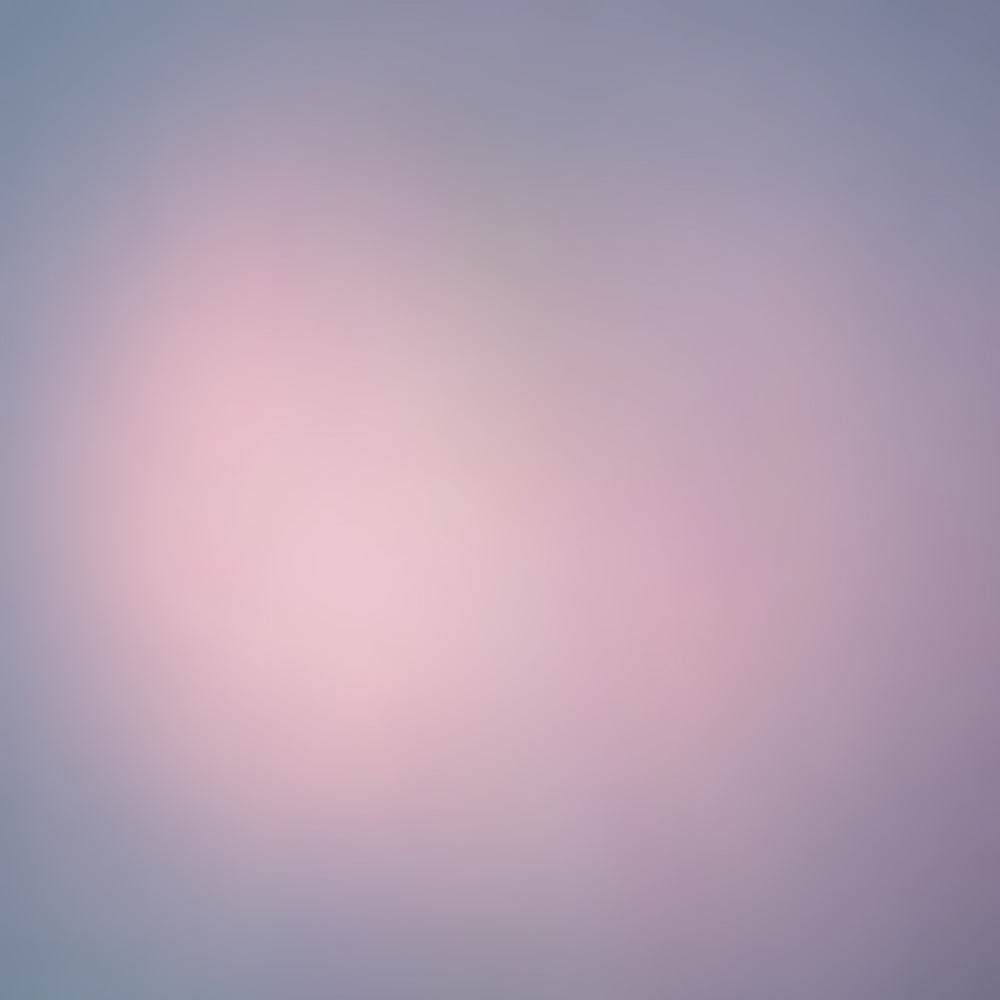 Soft pastel gradient background with gentle pink and gray tones